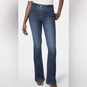 Spanx flare jeans authentic blue s petite b8